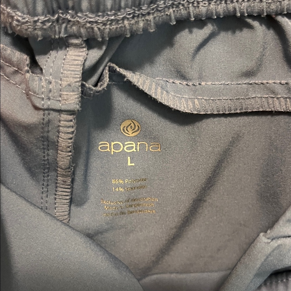 Apana Women's Athletic Blue Shorts - Picture 2 of 4